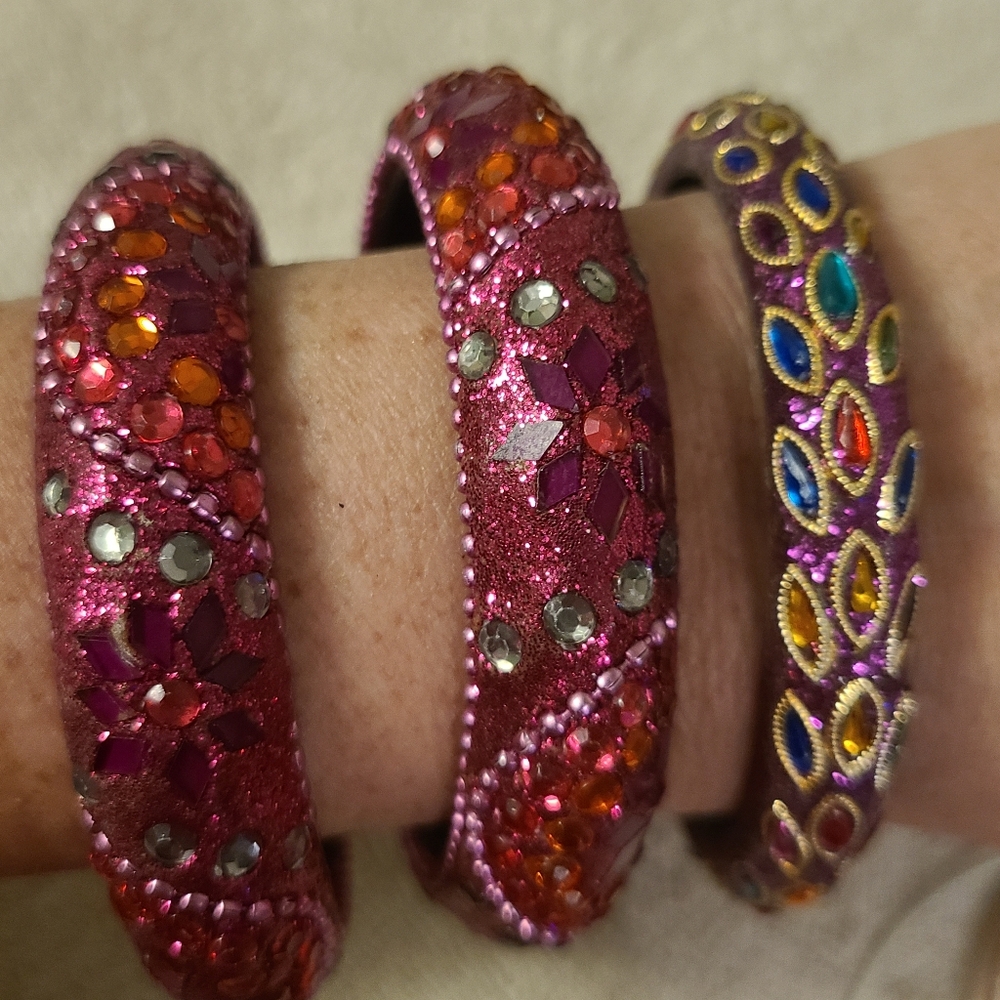 Assorted Colorful Women's Bangle Lot - Picture 5 of 8